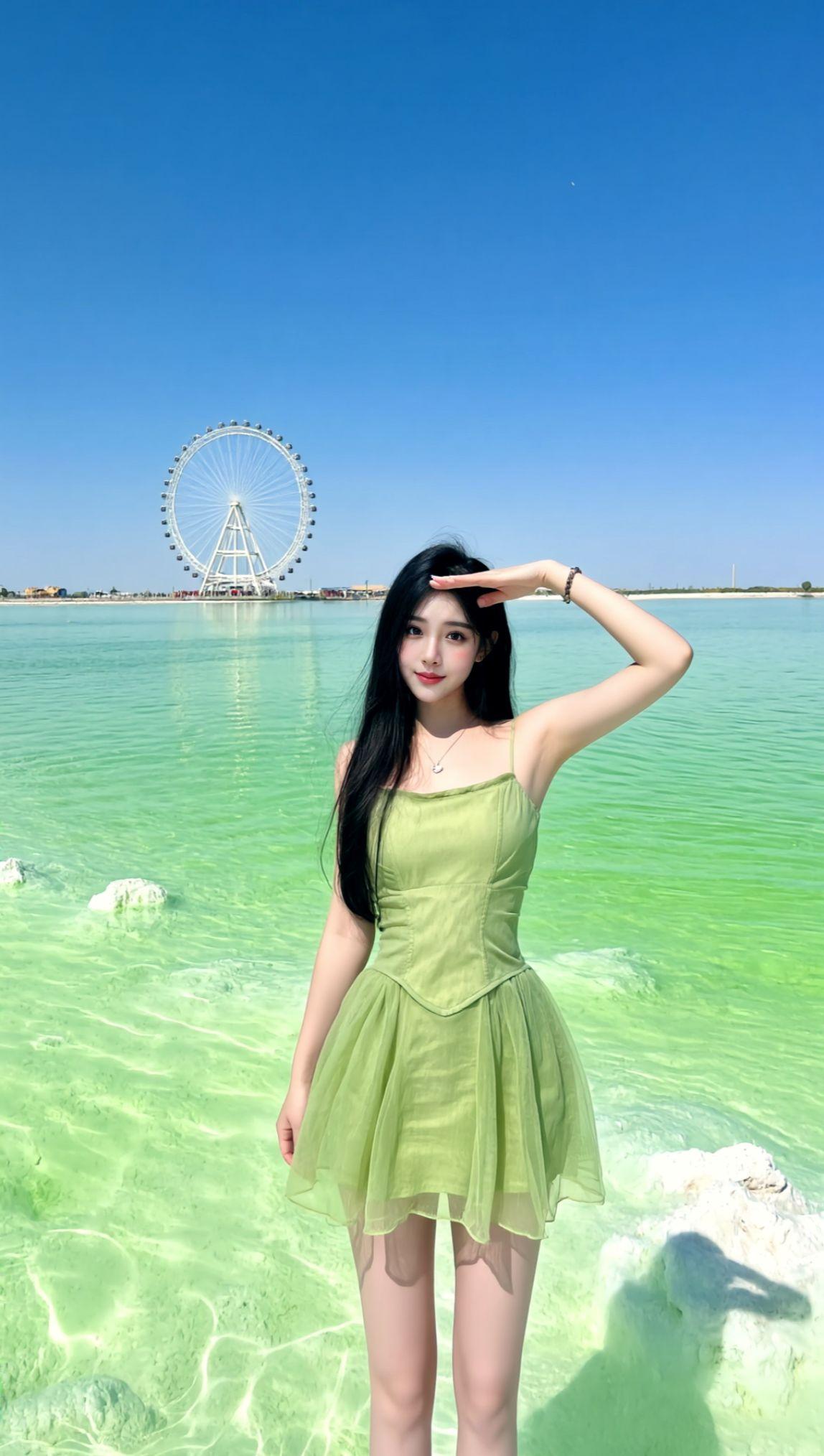AI湖畔靓影