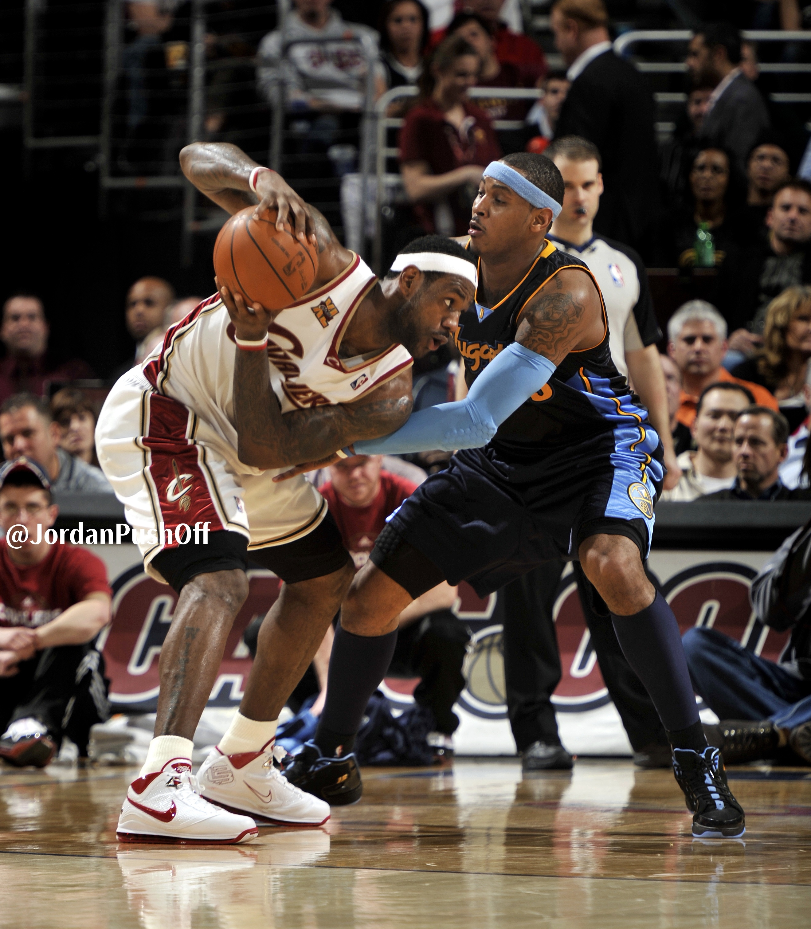 carmelo anthony Vs. LeBron James 2010nba