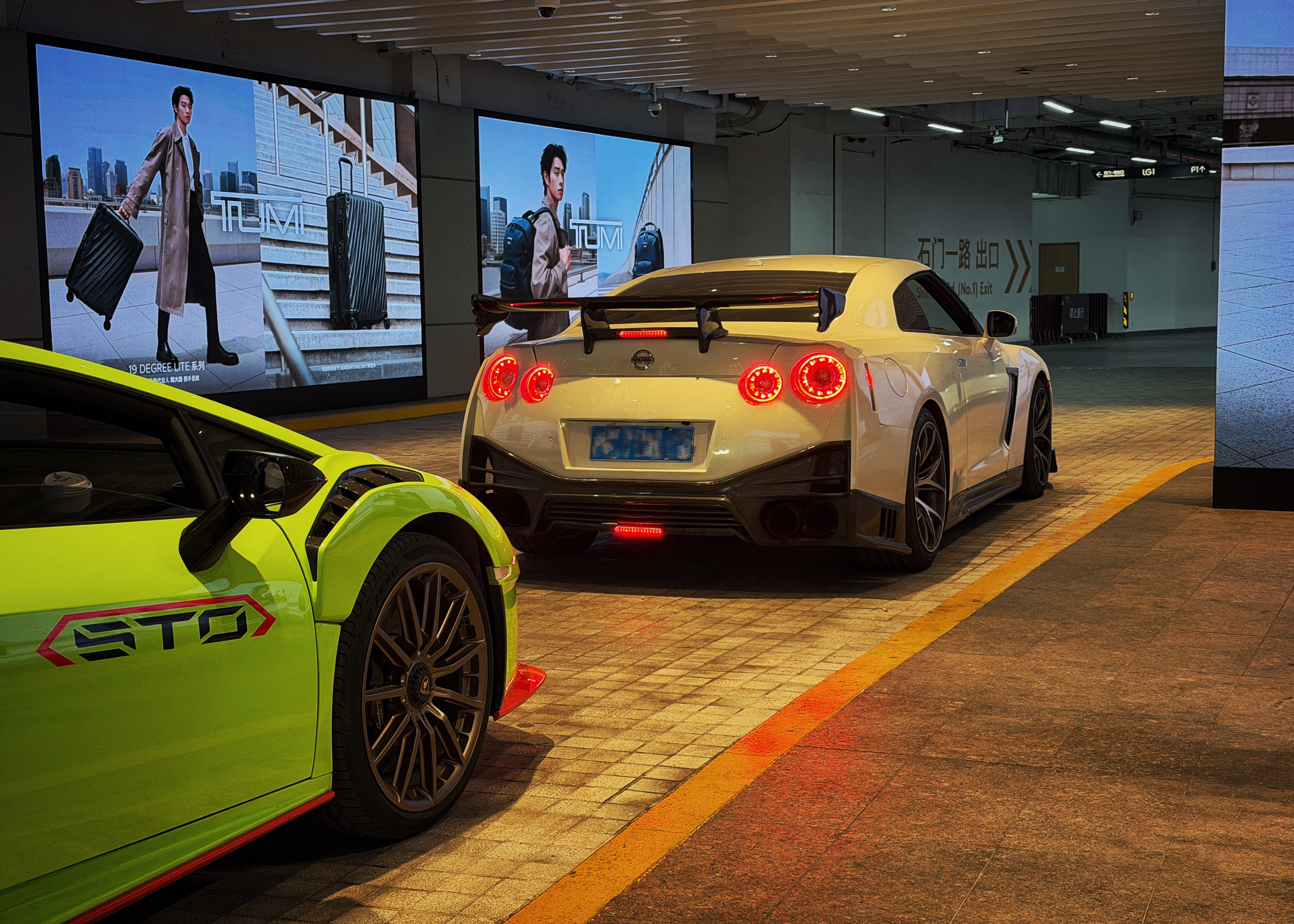 今晚见到了很多带感的小白车🔞 欣哲频道日产gtr本田思域typer 上海