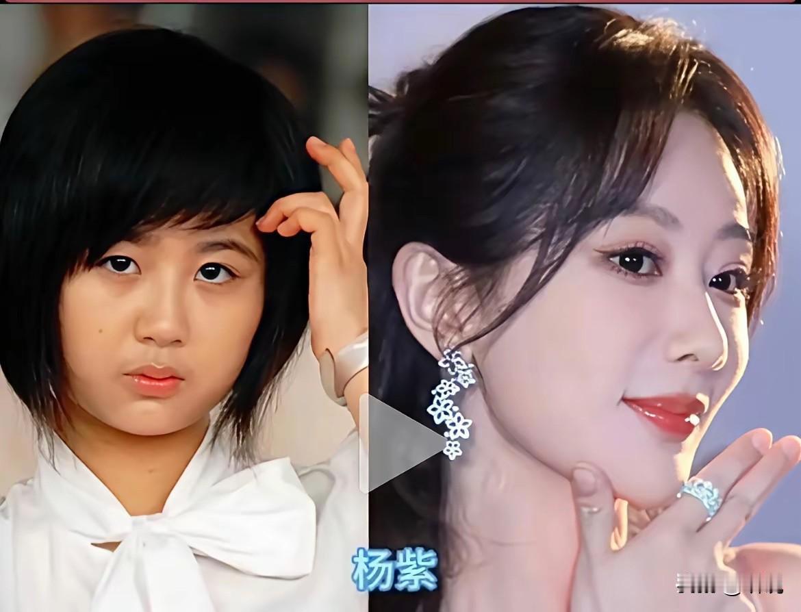不知道是女大十八变，还是医美了