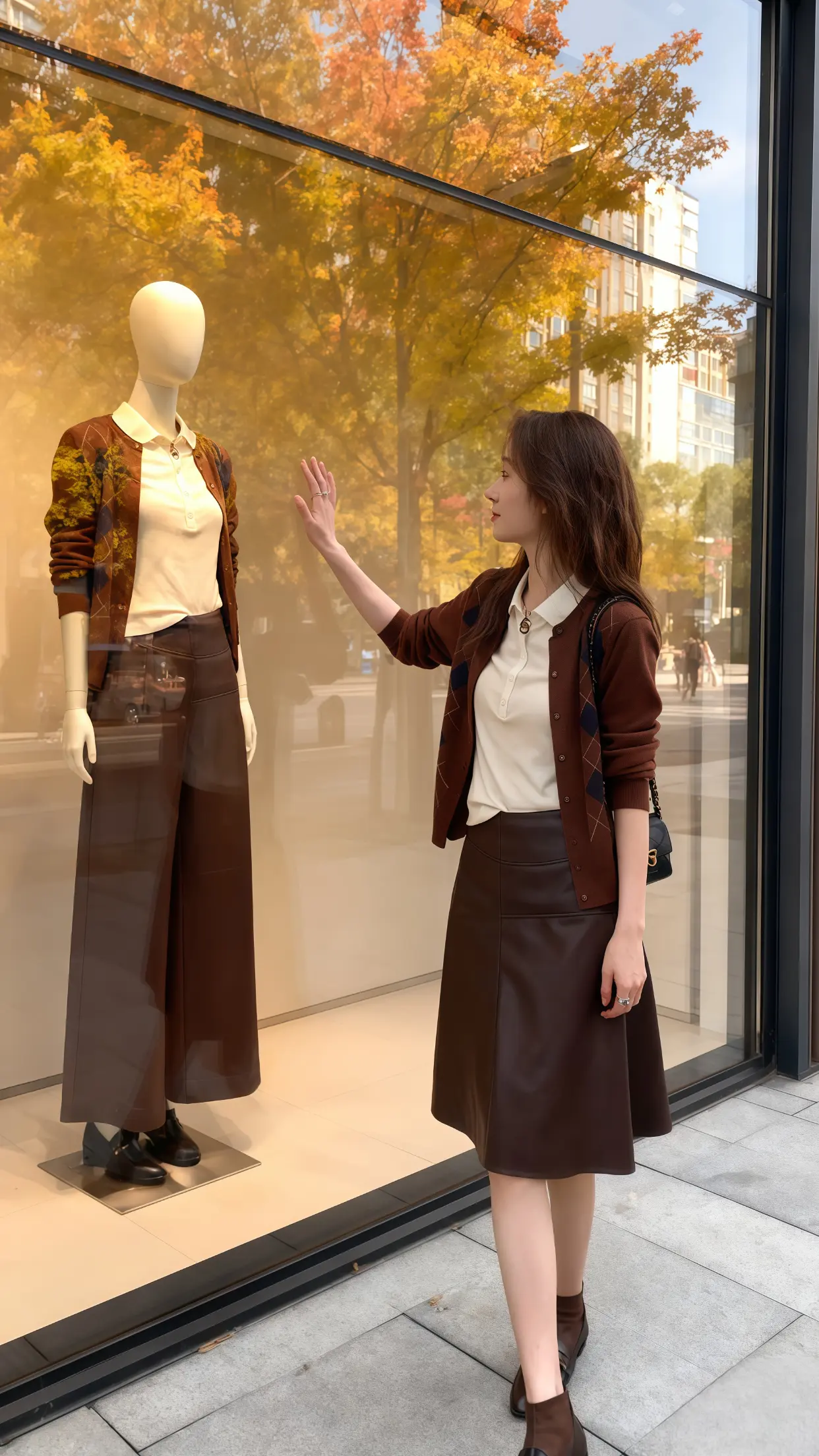 秋季搭配 穿搭 秋季主打简单干净氛围感 时尚穿搭