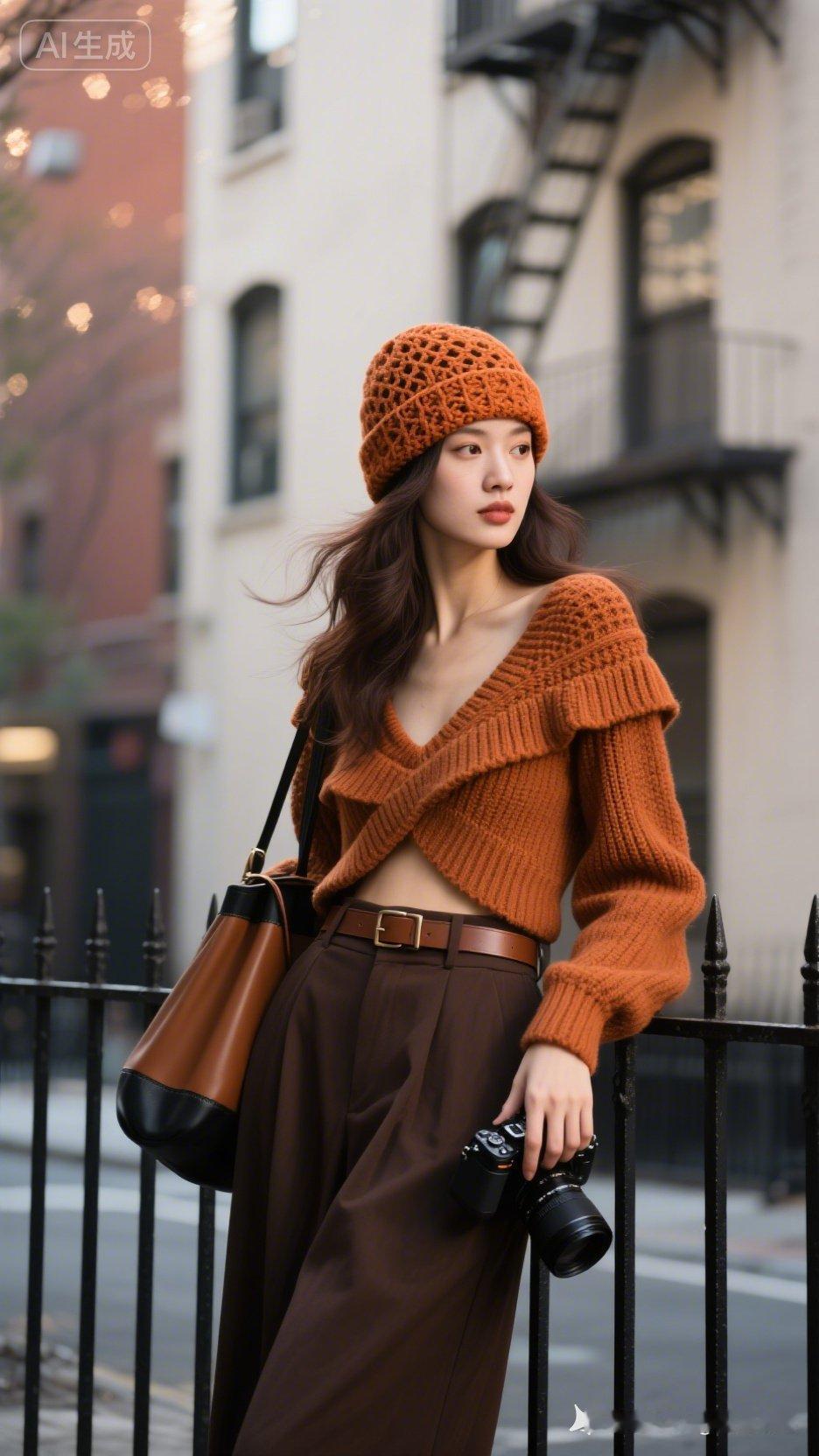 温暖秋日穿搭指南🍂📸