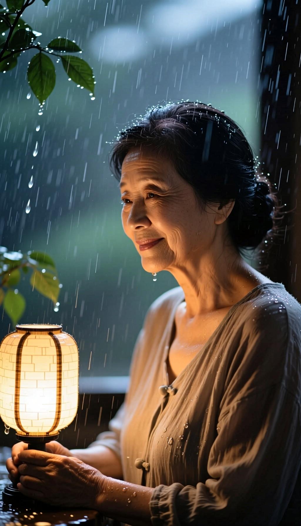 致母
 
一肩风雨未曾言，
半世辛劳为子安。
最是寻常灯下影，
人间至暖是娘颜。