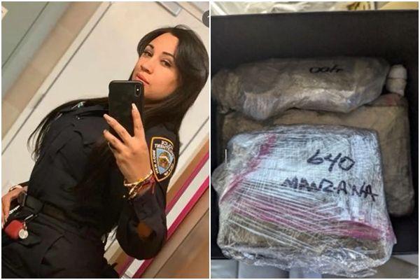 美国纽约警察局（NYPD）一名从警11年的女警官与男友贩毒，遭联邦调查局（FBI
