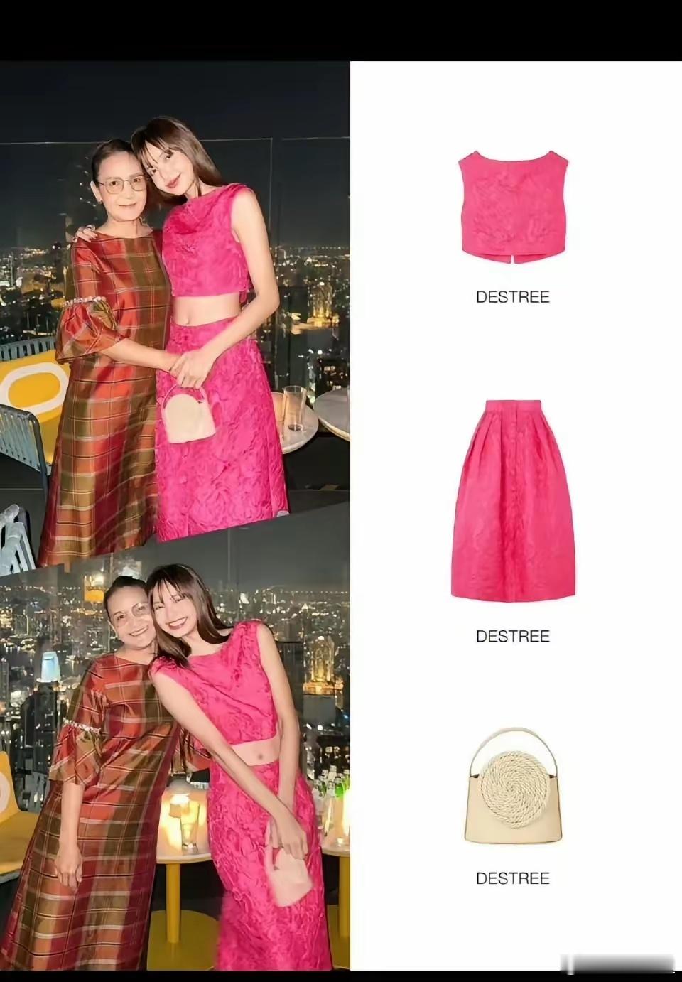 Lisa穿上了Lv二公子老婆的品牌，这一身还挺适合她的！！ 