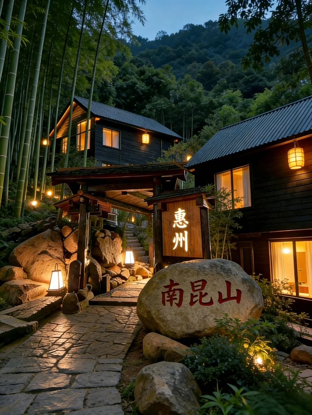 惠州南昆山！连住三晚的山野小院！2.8🈳