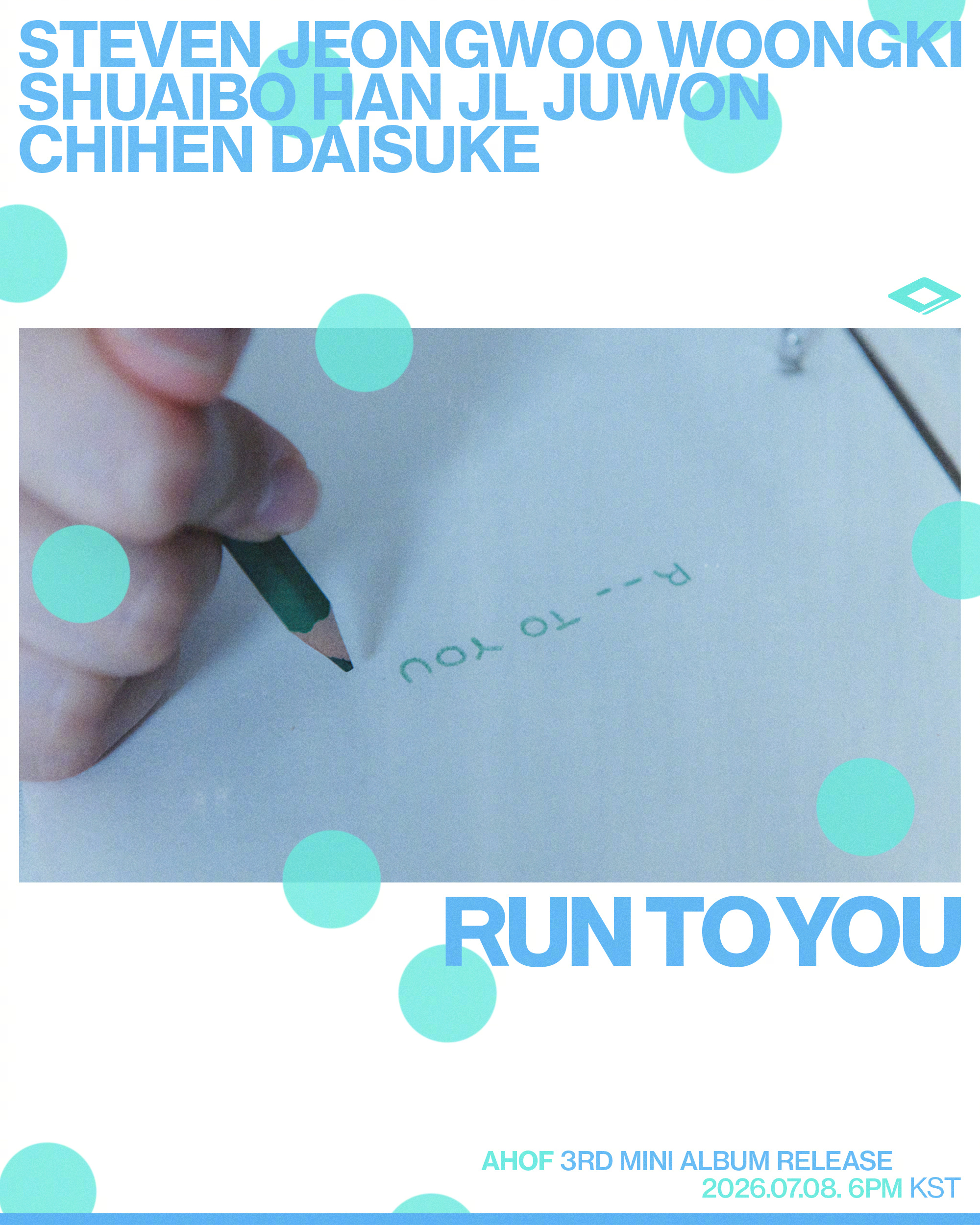 【Twi】AHOF The 3rd Mini Album[RUN TO YOU]