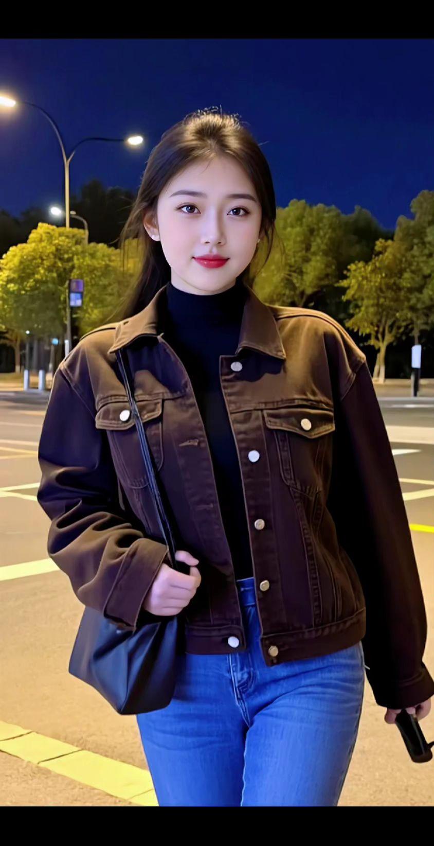 清纯甜美 时尚穿搭 微胖女生