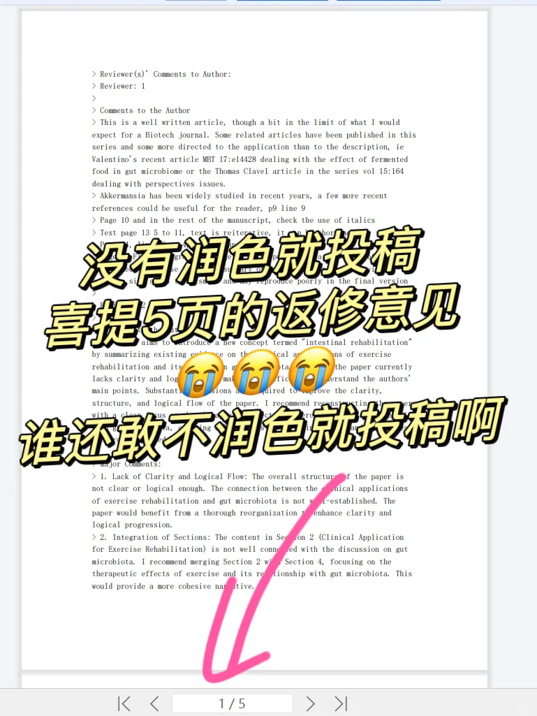 投稿前论文如何进行润色