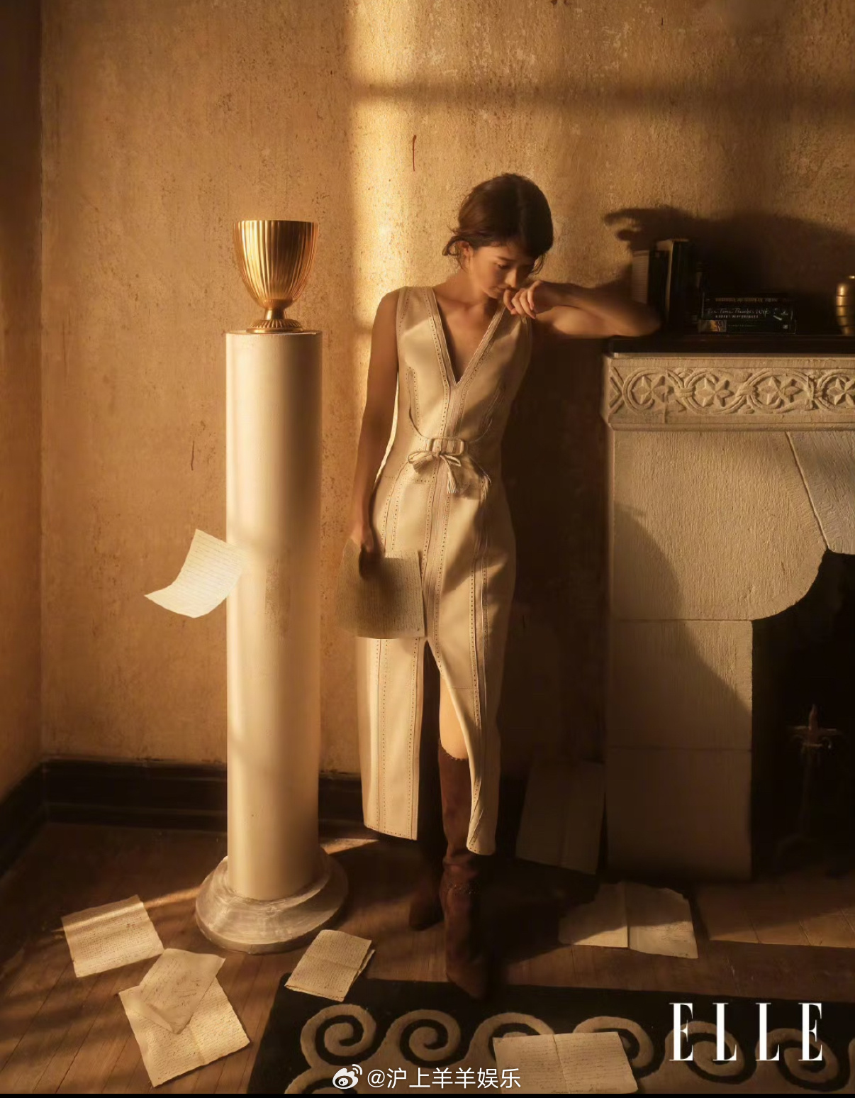 赵丽颖elle首封 赵姐的elle是哪个品牌推封的啊？浪琴？纪梵希？carven