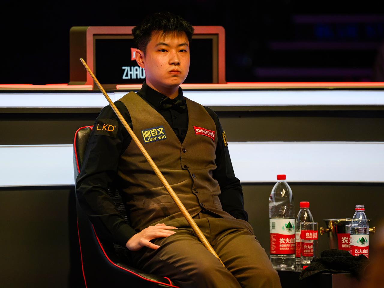 太可惜！赵心童没能闯进八强。
 
2026年3月19日晚，江西玉山。
2026斯