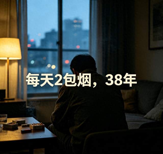 男子每天2包烟抽38年心脏血管堵90%