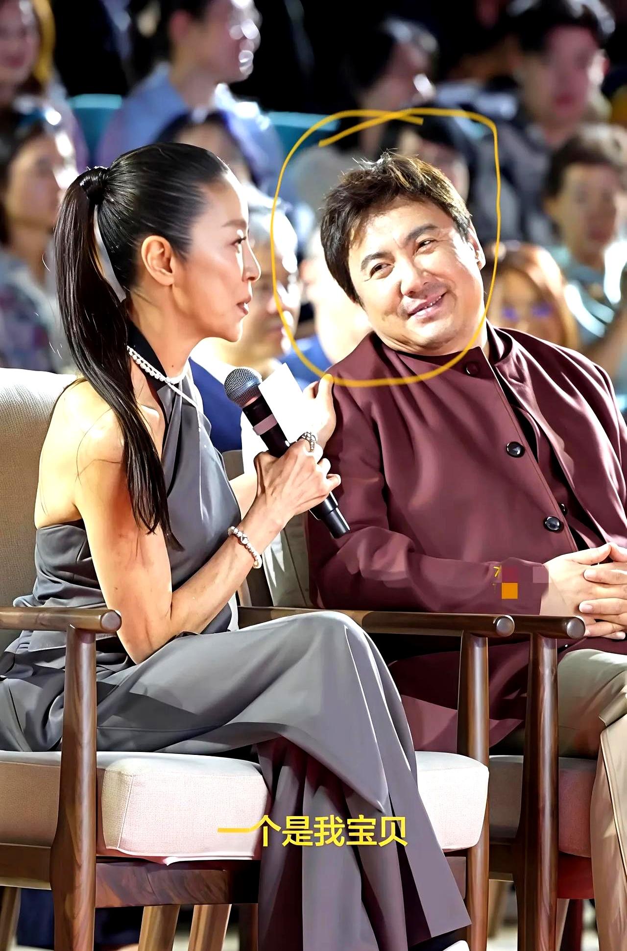 你们敢信吗？
46岁的沈腾，在澳门喜剧节上，被杨紫琼当众喊了一声“宝贝”！
这场