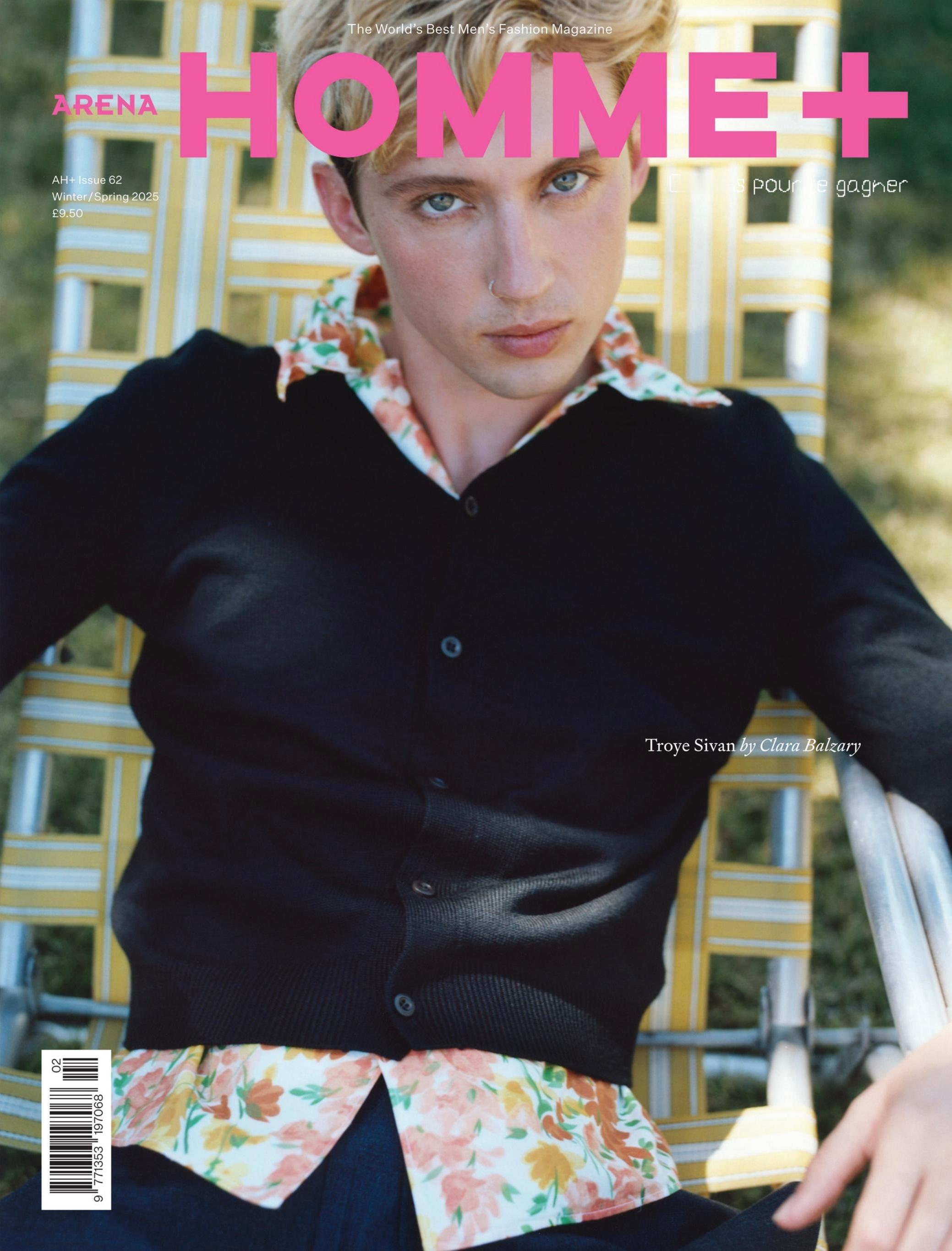 Arena Homme +  Winter & Spring  2025 封面 