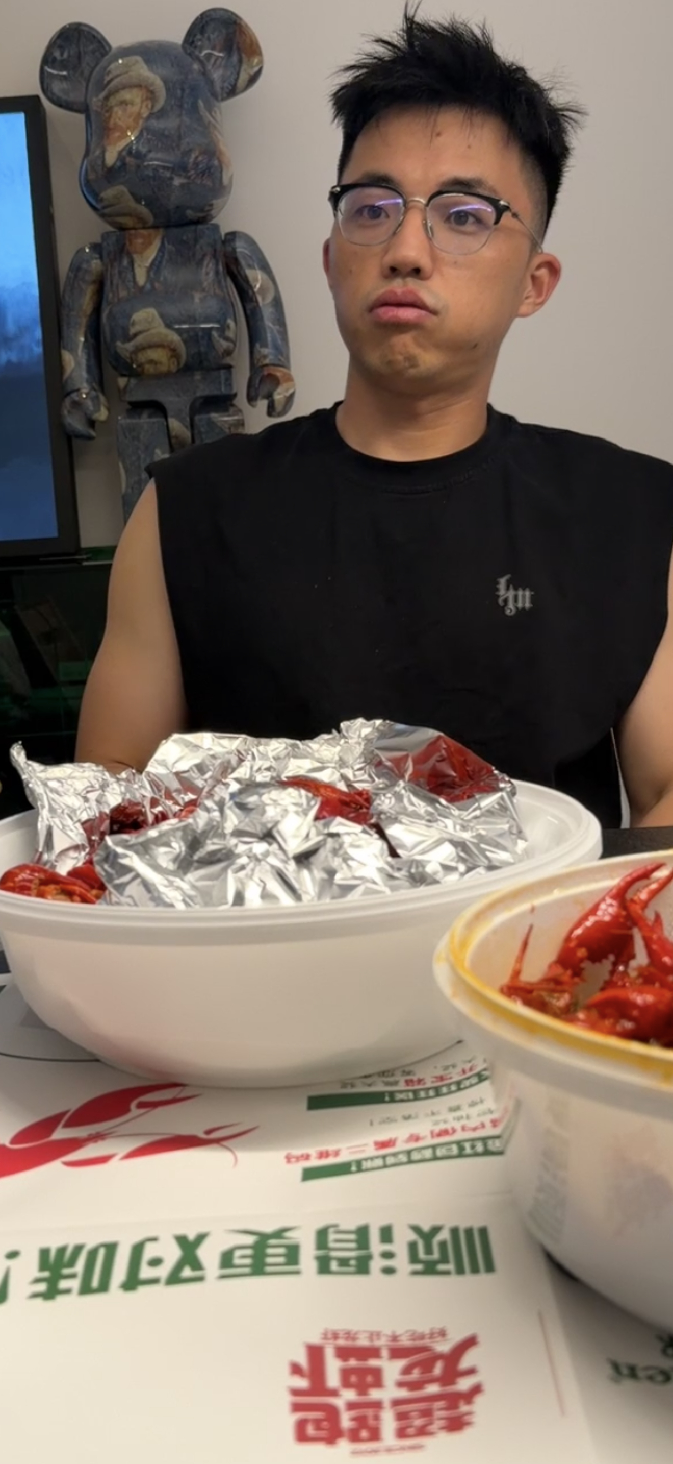三个娃里最爱嘟嘴的，你们都猜不到是谁。