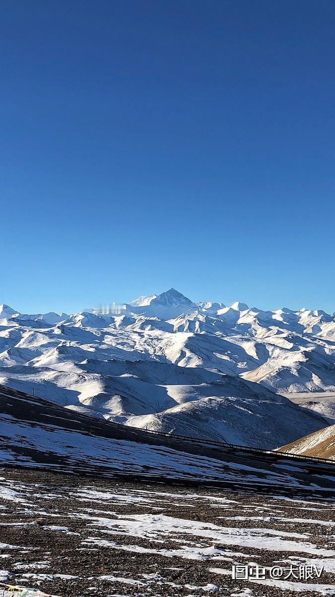 珠峰 By iPhone#闪迪旅拍大赛##山##雪##冬季##山峰##冰川#