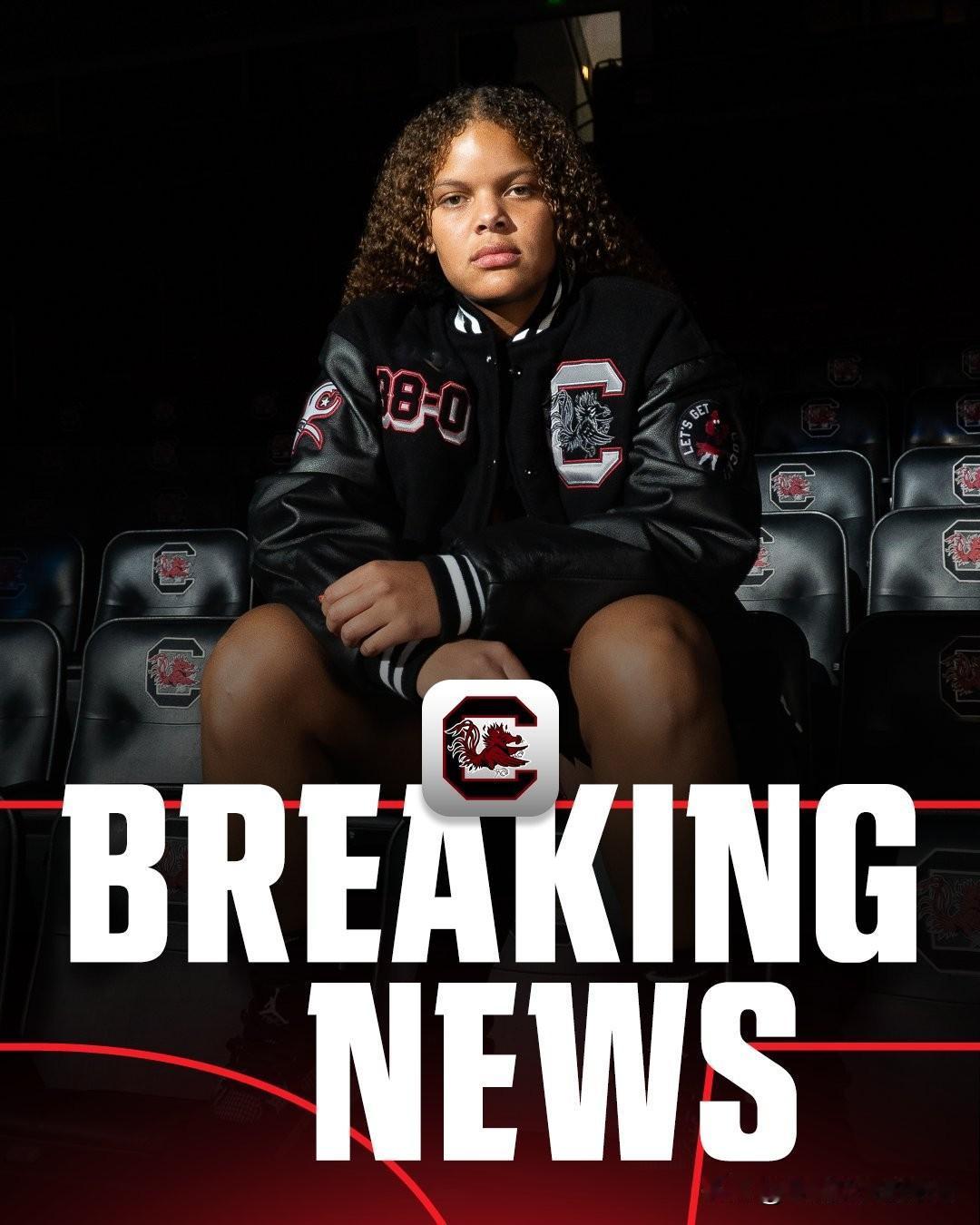 五星后卫Jerzy Robinson宣布承诺NCAA女篮 南卡大学，来自亚利桑那