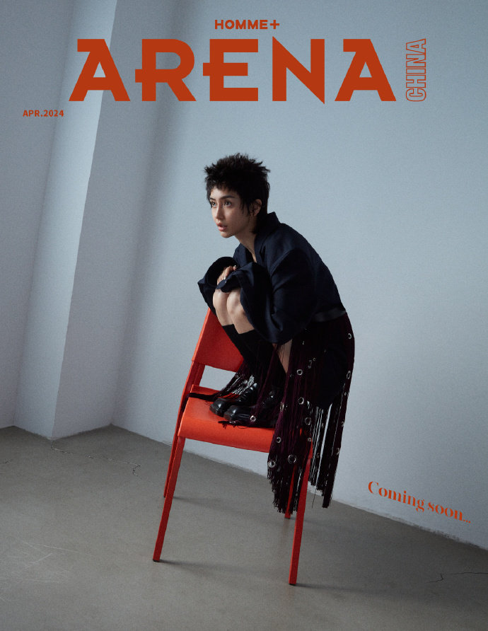 #Angelababy狼尾超短发#  Angelababy #ARENA HOM