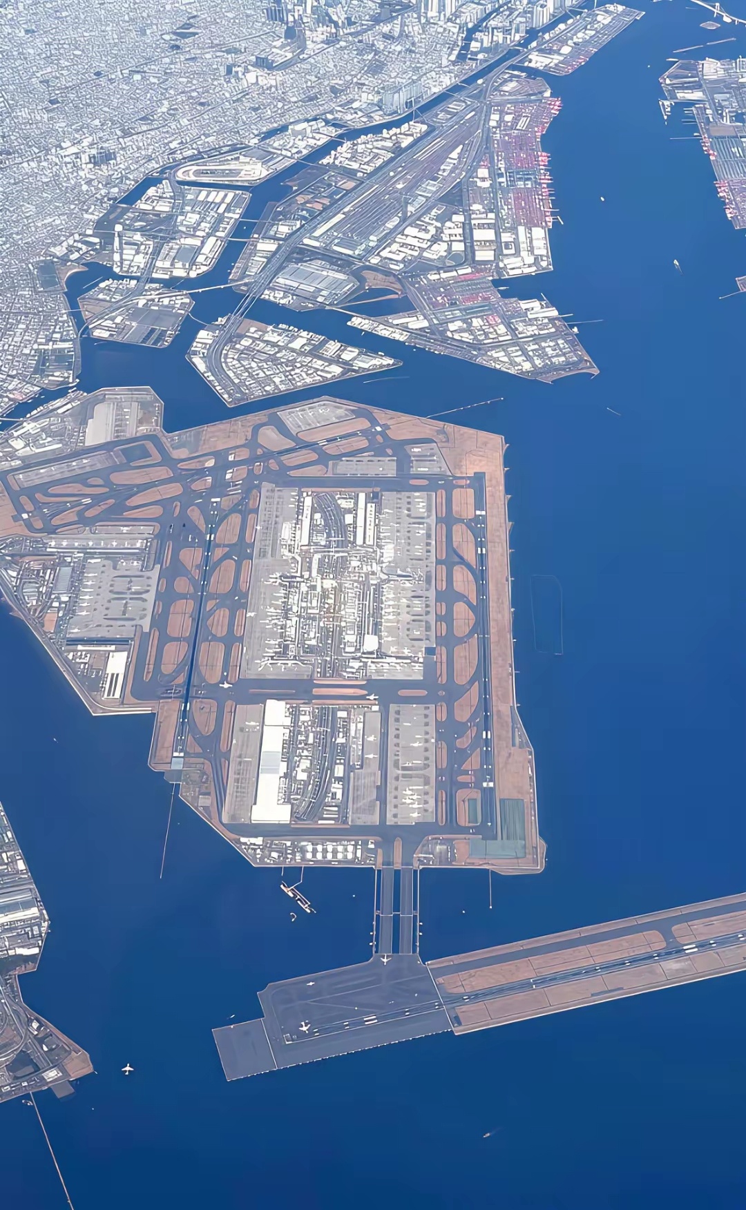 日本东京羽田国际机场。 