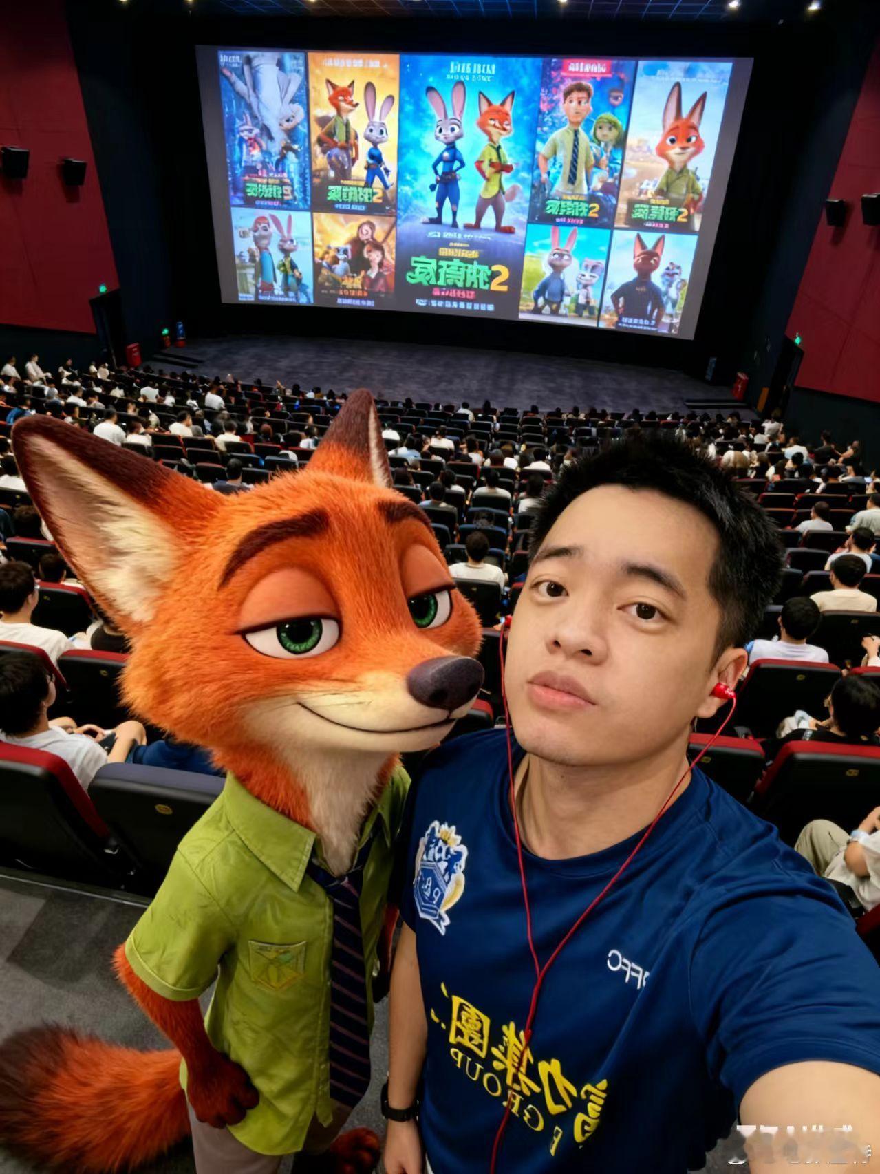 《疯狂动物城2》有零点场，片长108分钟。另外据说内地的《疯狂动物城2》英文版也