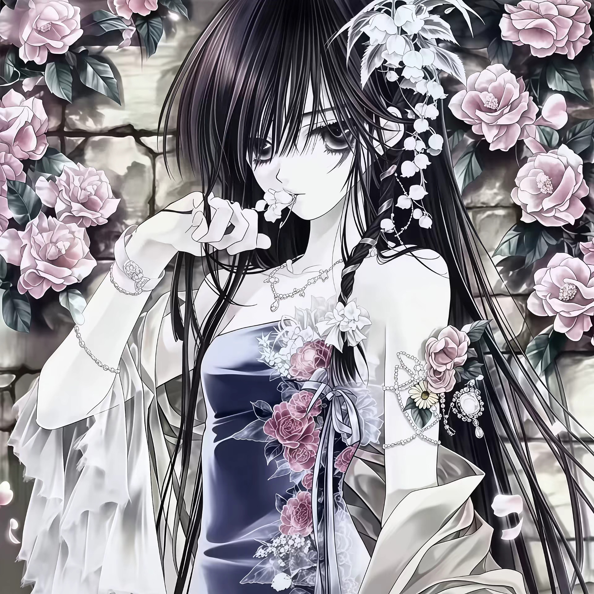 动漫女头|单人女头|动漫头像 