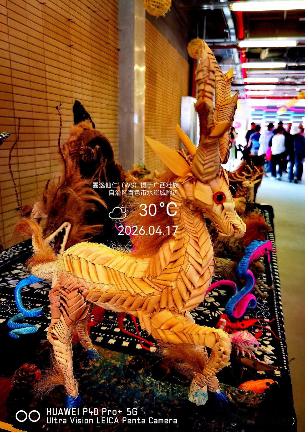 旅居生活记录（）广西壮族自治区百色市（）“三月三”20：草编、德保猪血肠、田东野