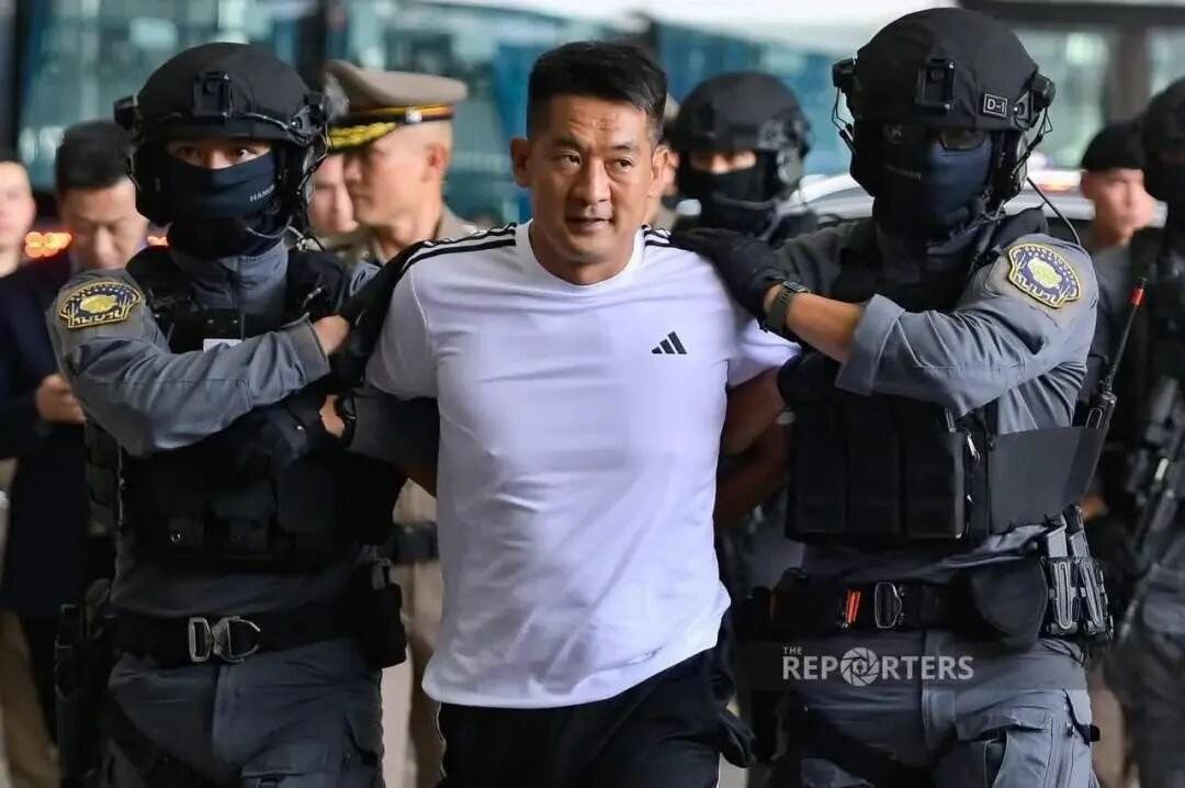 泰王访华前，跨境电诈头目被引渡回中国受审，涉案资金超2.7万亿元

据多家泰媒报