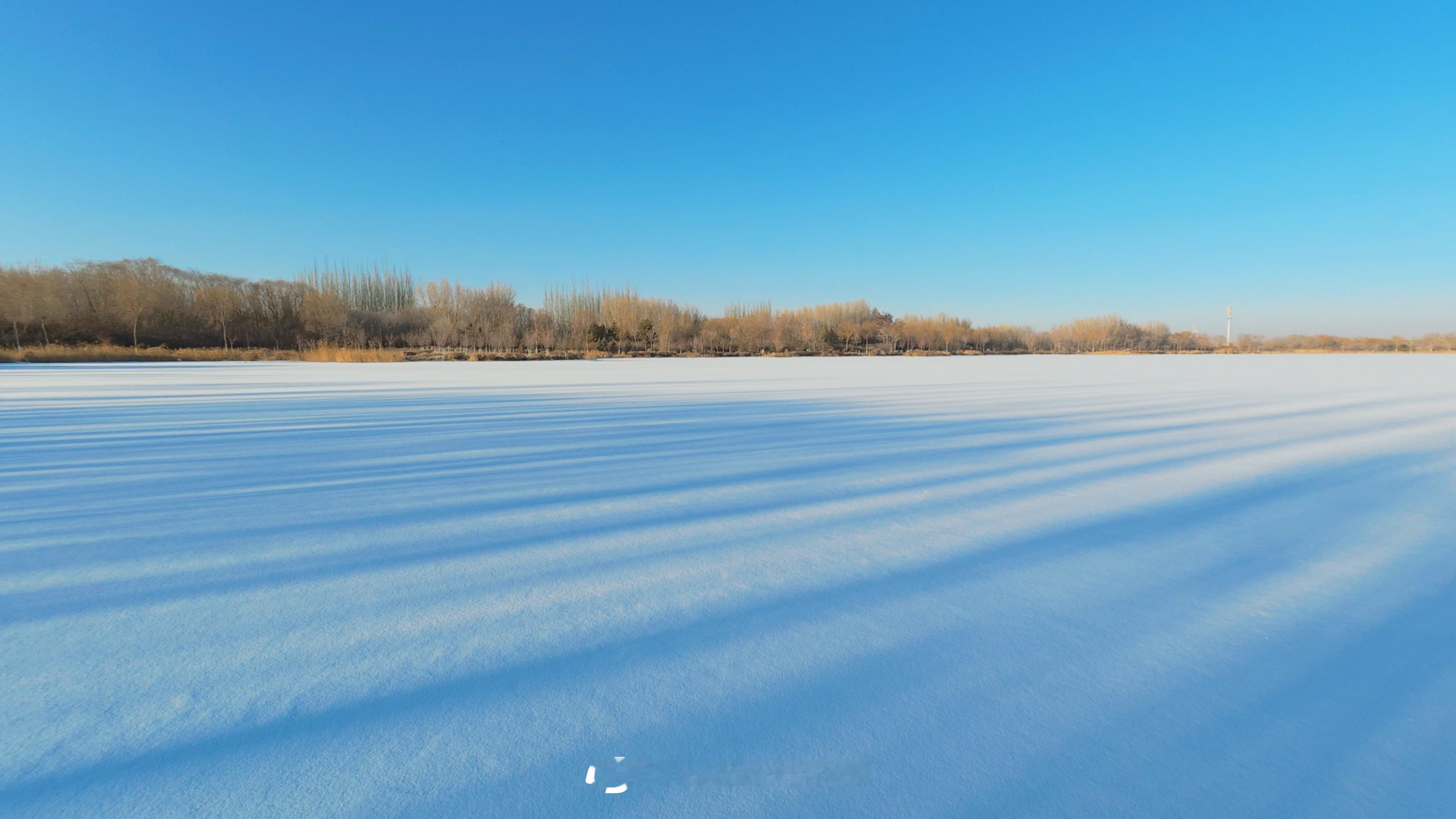 记录一下雪的世界❄️📷大疆Action6 张掖