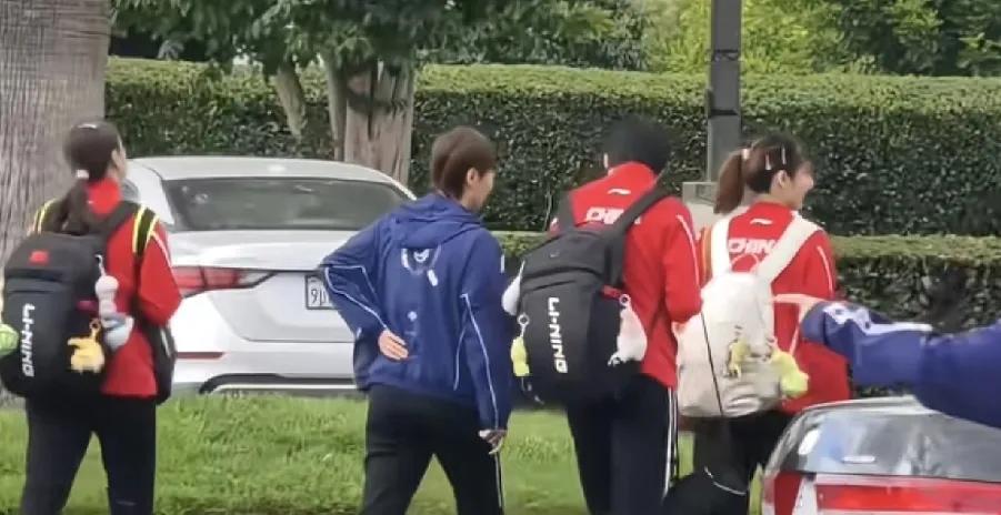 WTT美国大满贯的比赛，
今天（7月1日）比较可惜的一场比赛，
那就是王曼昱大比