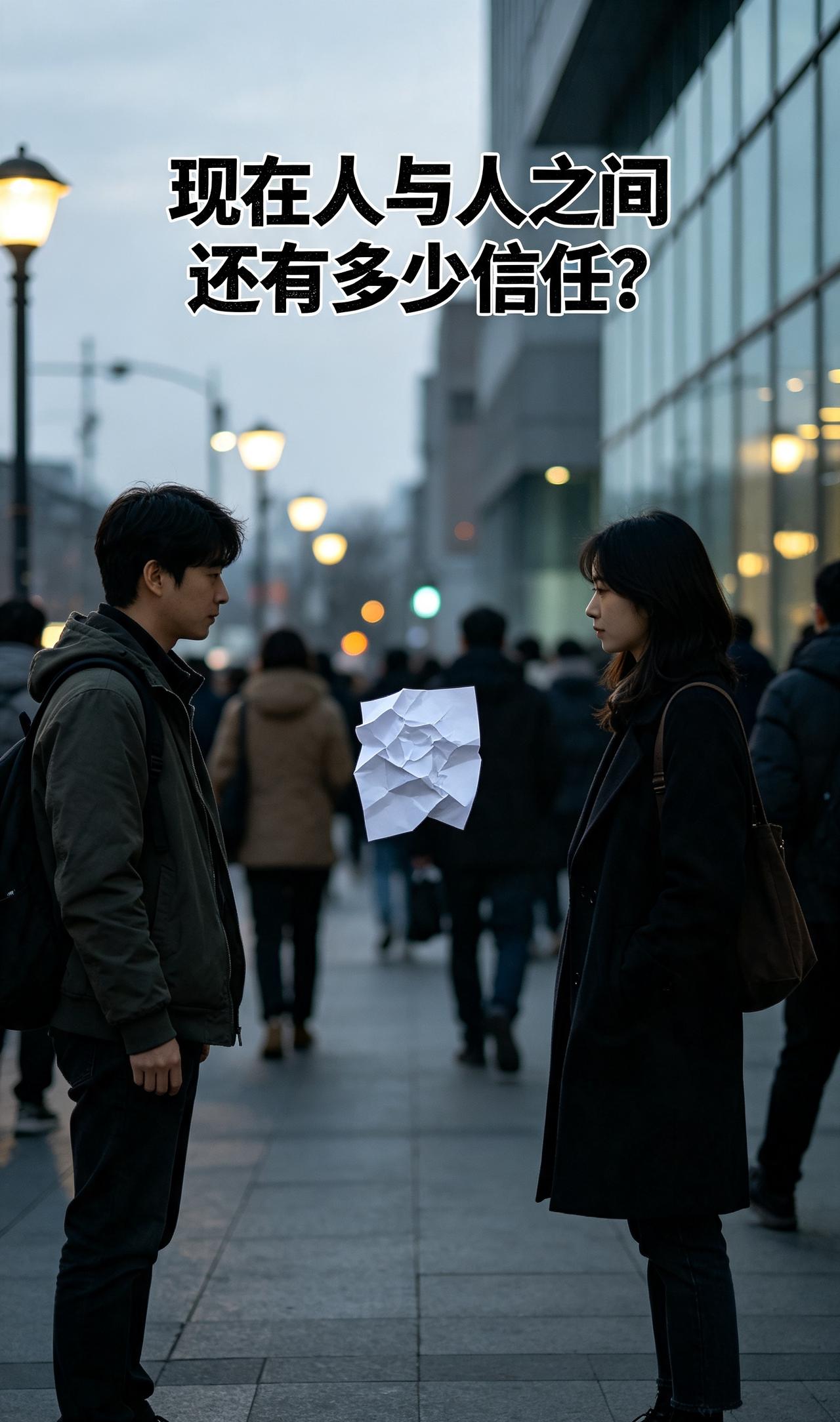 现在人与人之间还有多少信任?
越长大越发现，纯粹的信任格外珍贵。
一路走来，见过