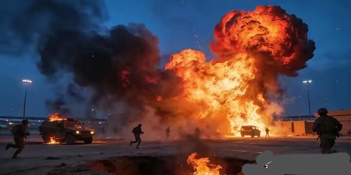 这下老美可是碰上硬茬了！
3月16日凌晨，伊拉克北部迪亚拉省巴尔米尔地区传出巨响