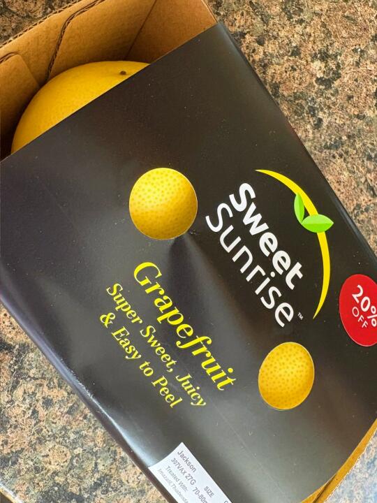 🇬🇧Waitrose新品🍊花香蜜西柚～超级juicy！