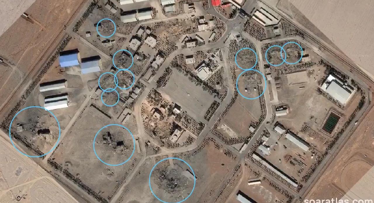 以色列的空袭和导弹袭击严重破坏了伊斯法罕及其周边地区的军事设施，包括对第8战斗机