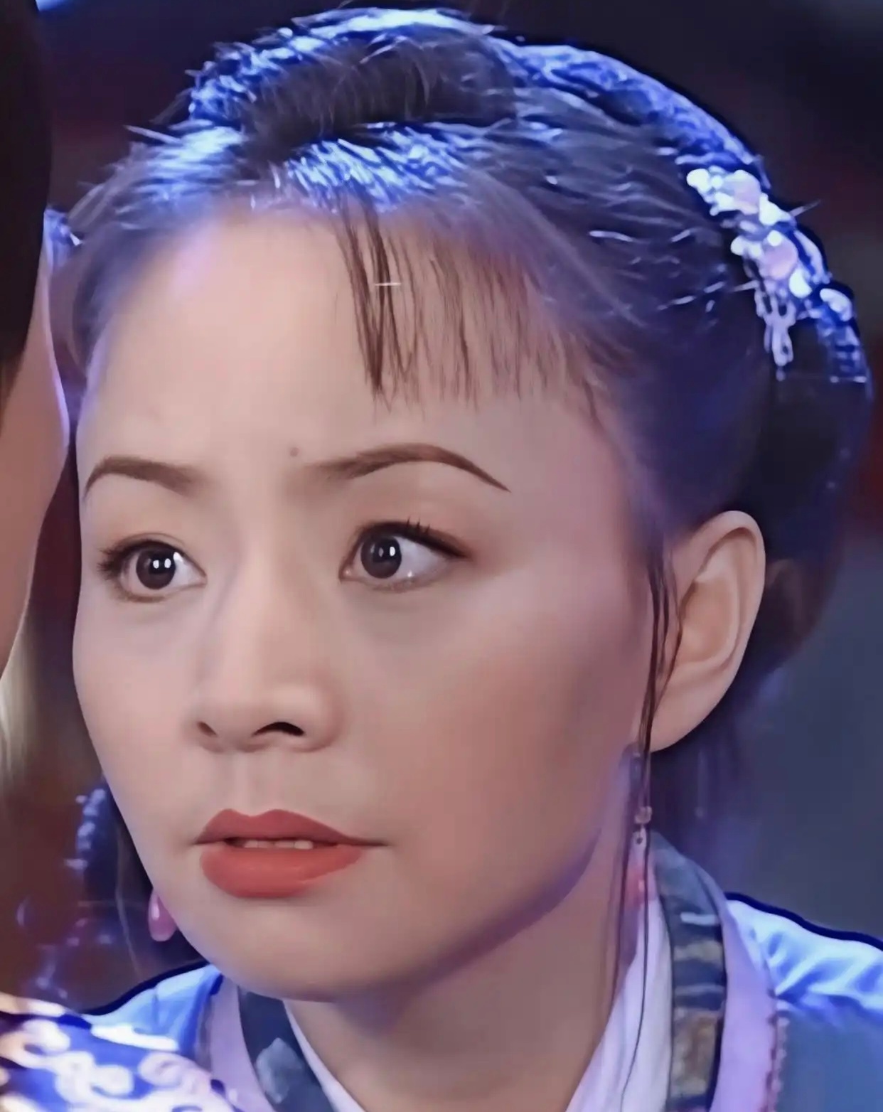 宋丹丹古装造型，年轻时真好看 