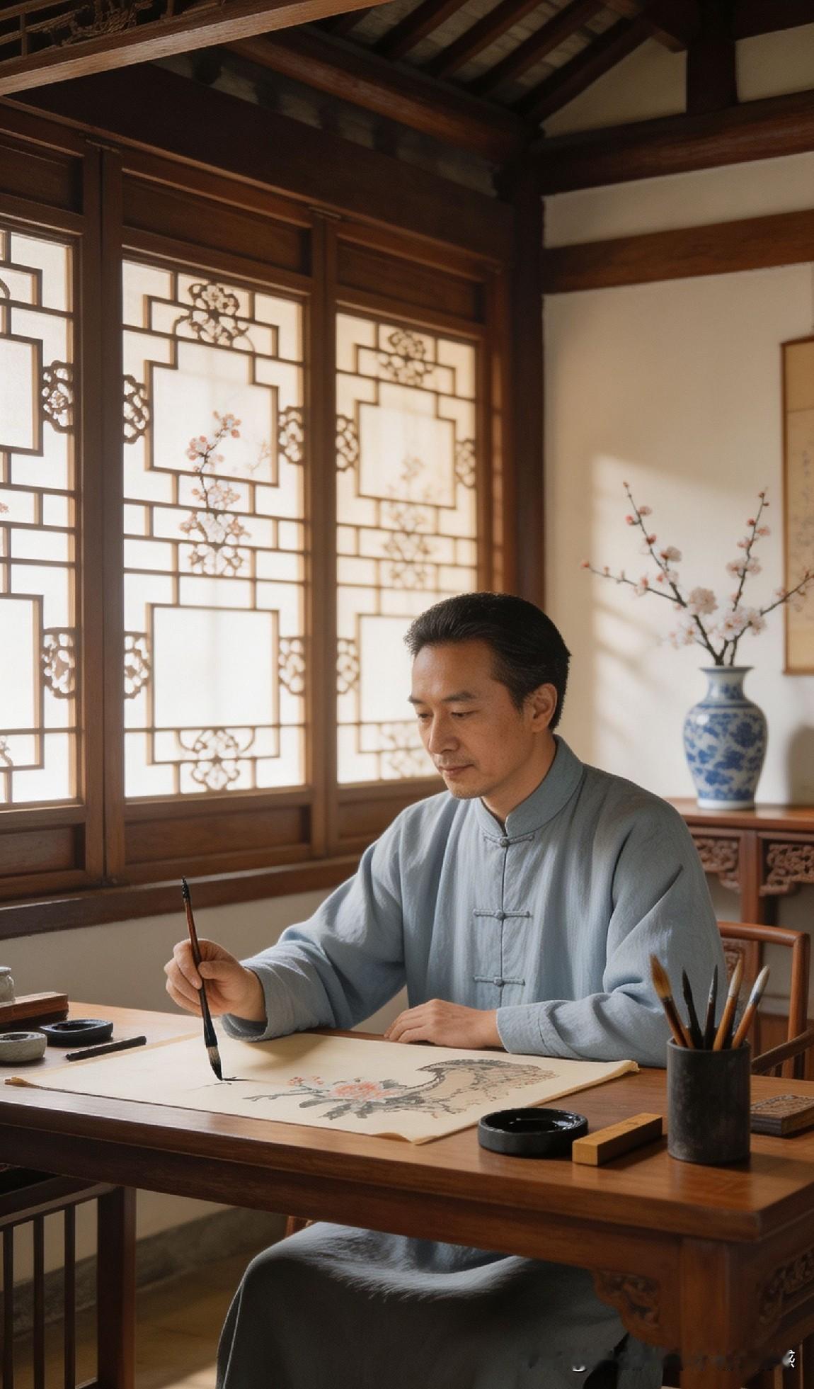 人活到通透终懂取舍，画家隐世二十年沉淀，守住本心方得人生大成
 
姐妹们相处久了