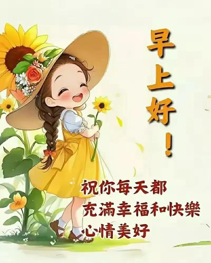 早安，愿你每一天都充满阳光和微笑！早安早上你好