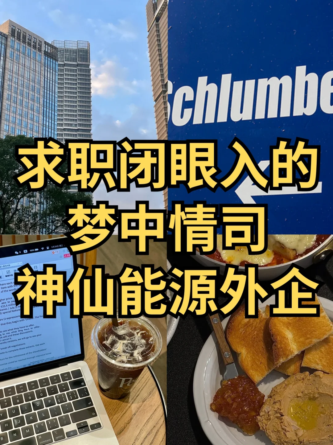 求职闭眼入的：梦中情司✨神仙能源外企