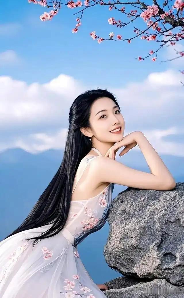 朵朵桃花开旧院
潺潺溪水绕新村

图为ai制作