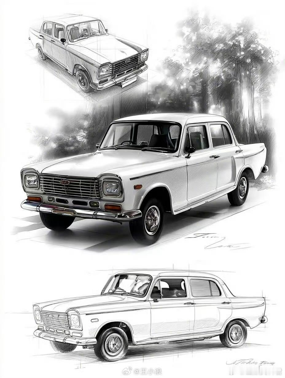 中国汽车72年来的审美变化中国汽车造型变迁，藏着清晰的时代印记。早年重实用，以方