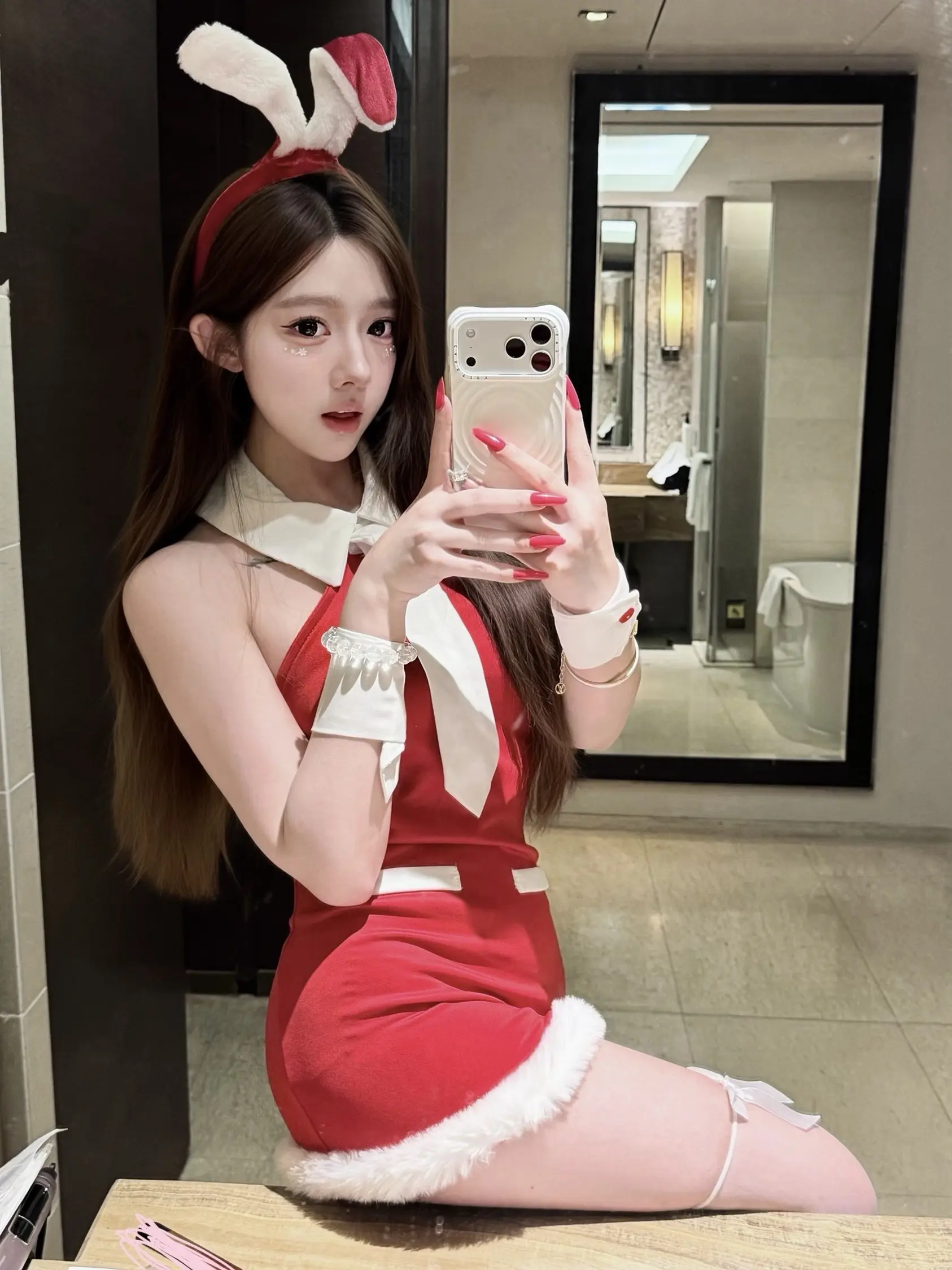 🎅🏻𓍯圣诞小兔来也。兔兔这么可爱怎么可以吃兔兔