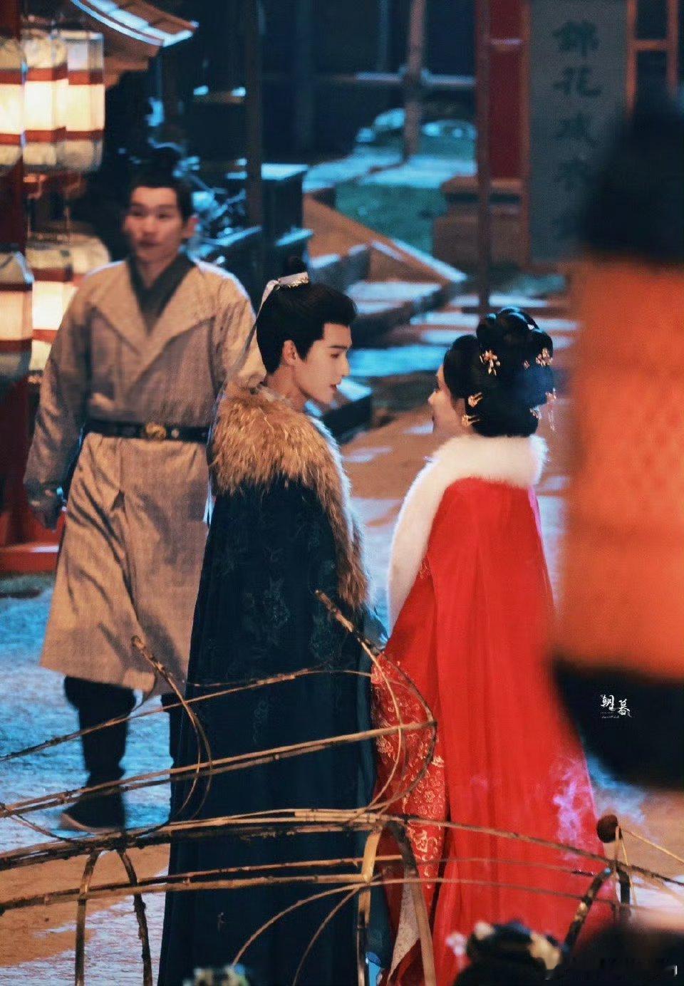 昀牵孟绕新剧尚公主在雪地里相爱，昀牵孟绕幸福得想要流泪了 
