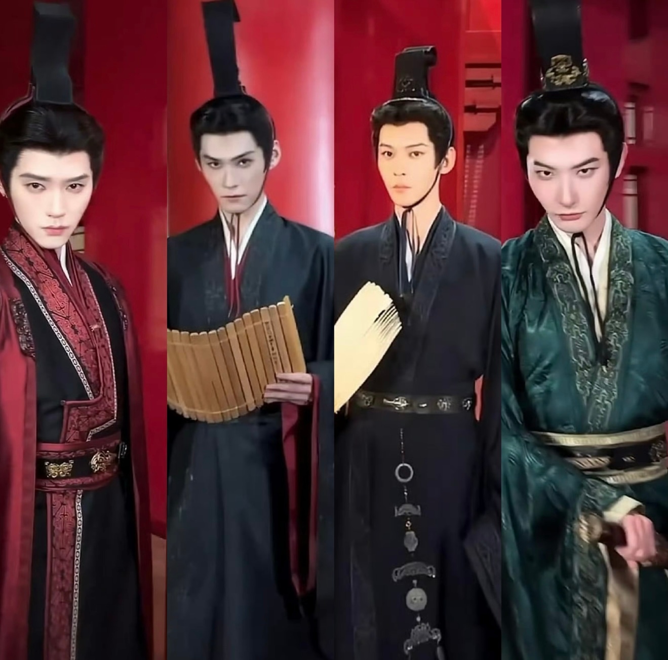 翘楚男演员 分不清能说嘛？都不好看 （尤其那个王昌瑞那个嘴型为啥一直那样啊看着很