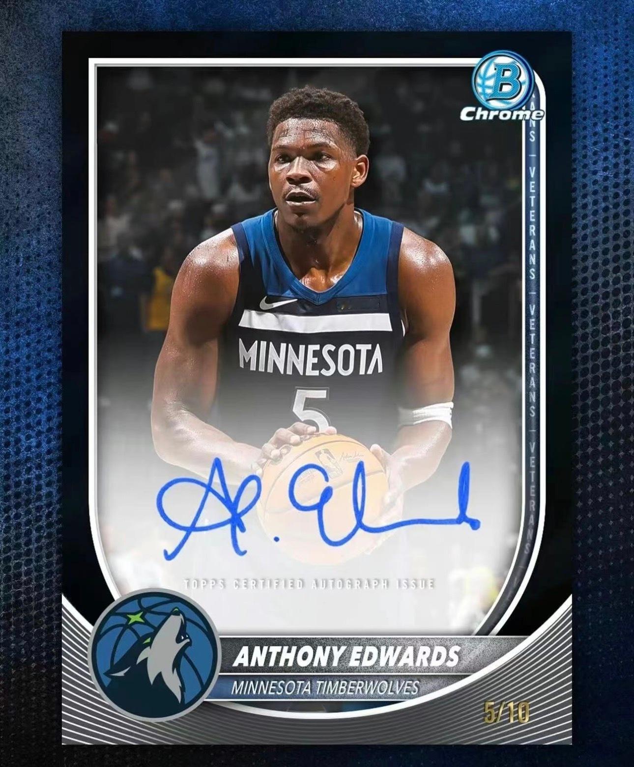 Topps宣布与爱德华兹签订独家协议Topps今日在其官媒宣布，已经与Antho