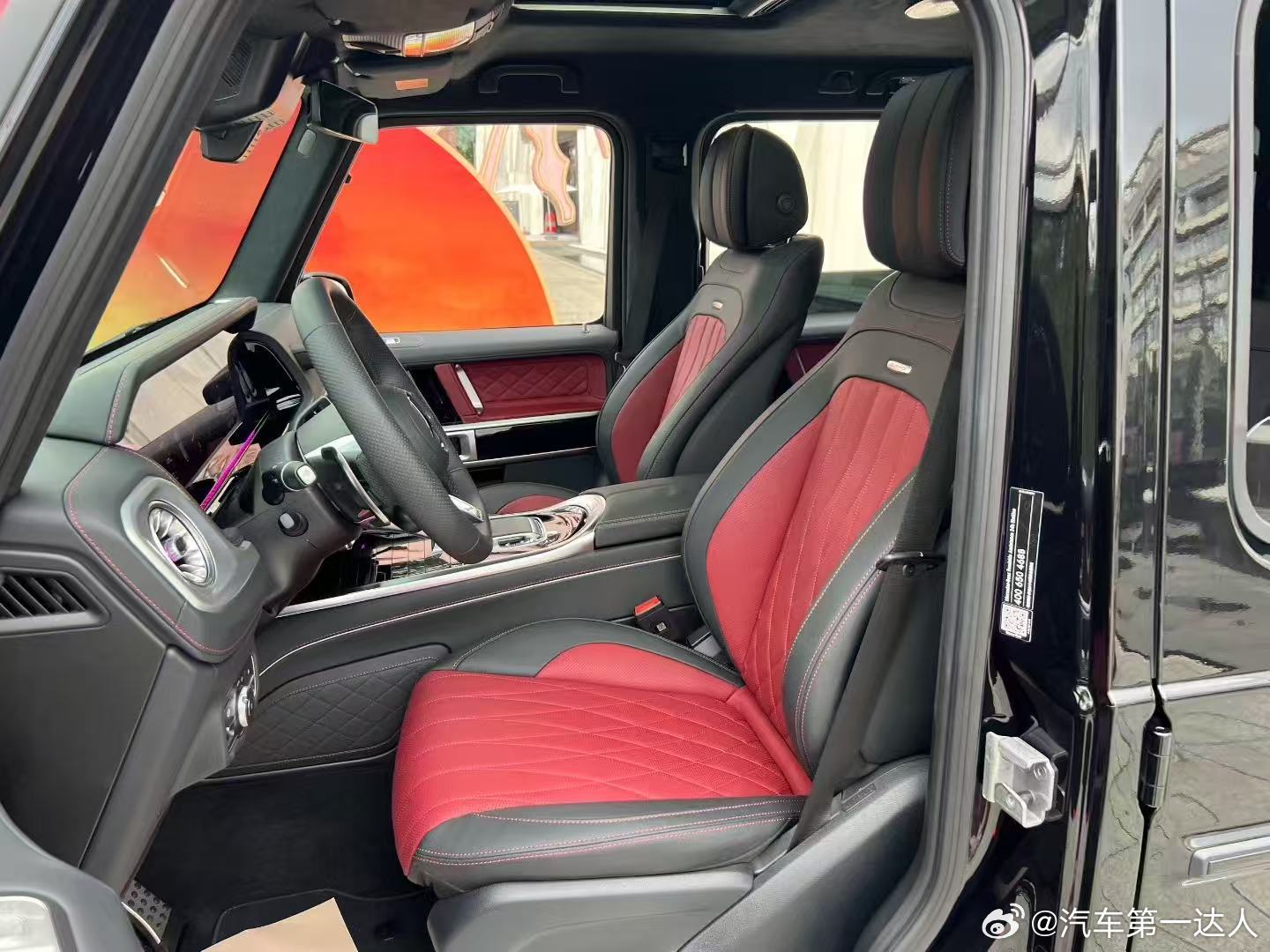 25款奔驰G63 AMG 车主传递 ，7300公里，金属面原漆，选配暗夜包 菱形
