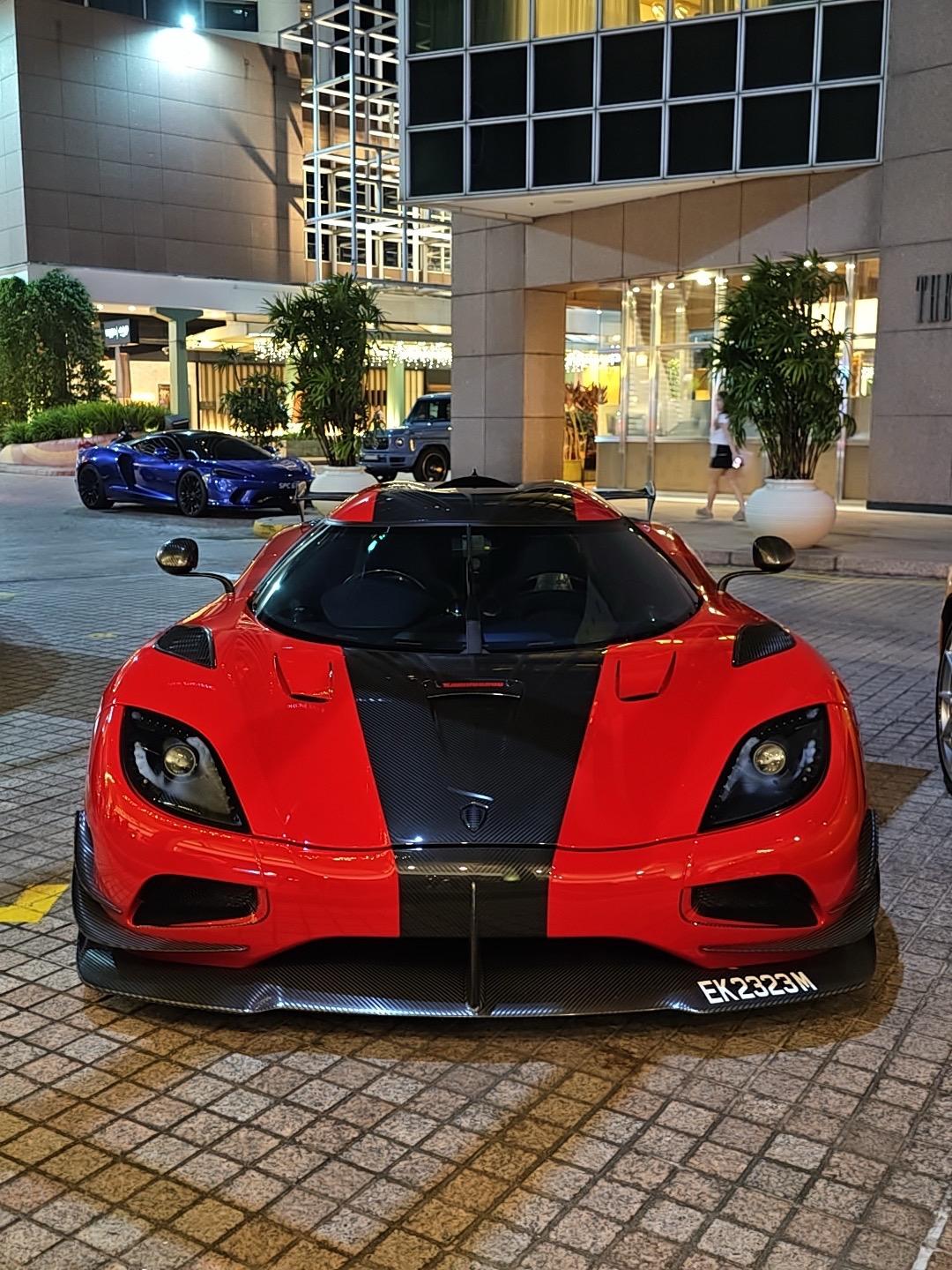 坡岛红色幽灵Koenigsegg Agera RS