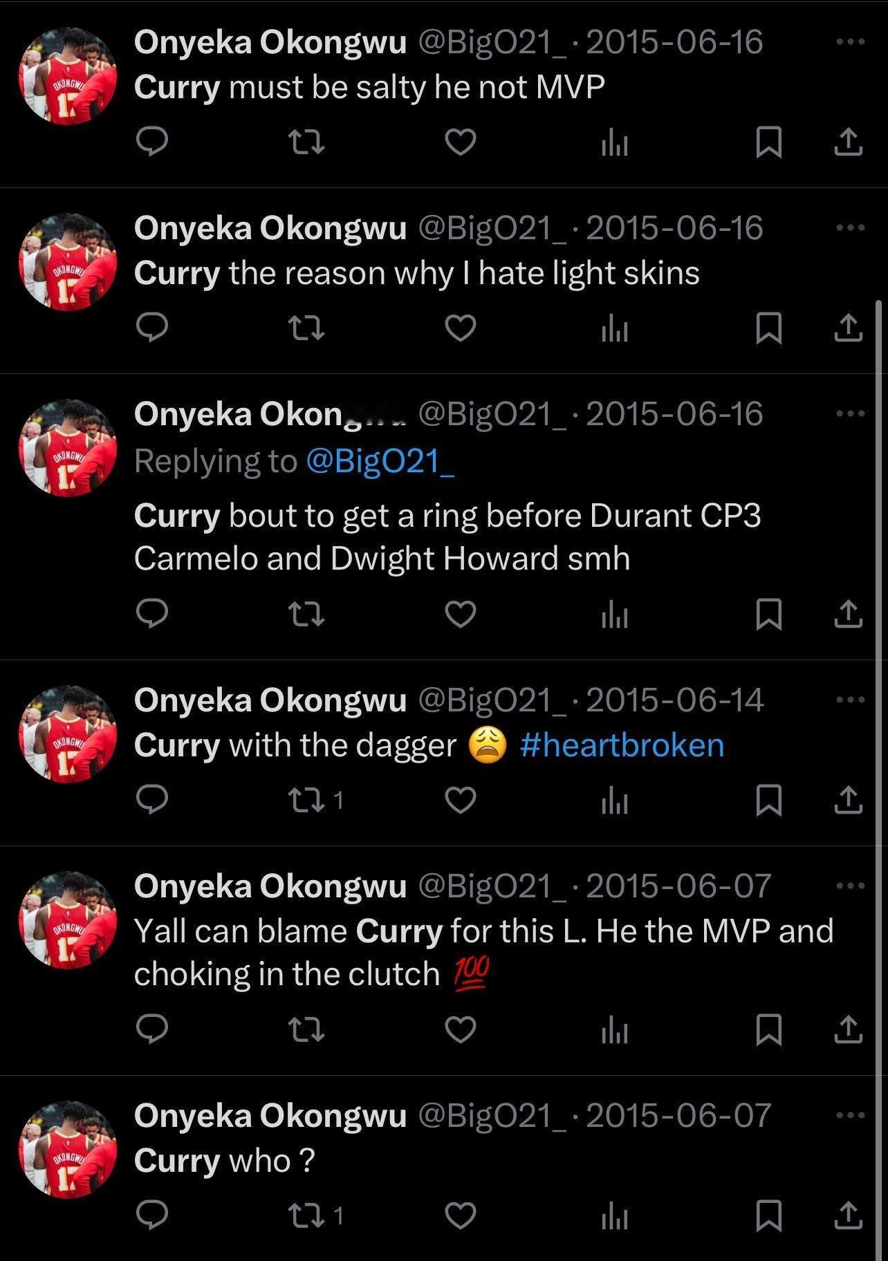 最近有网友扒出Onyeka Okongwu青少年时期黑料，这也太搞笑了*发言与本