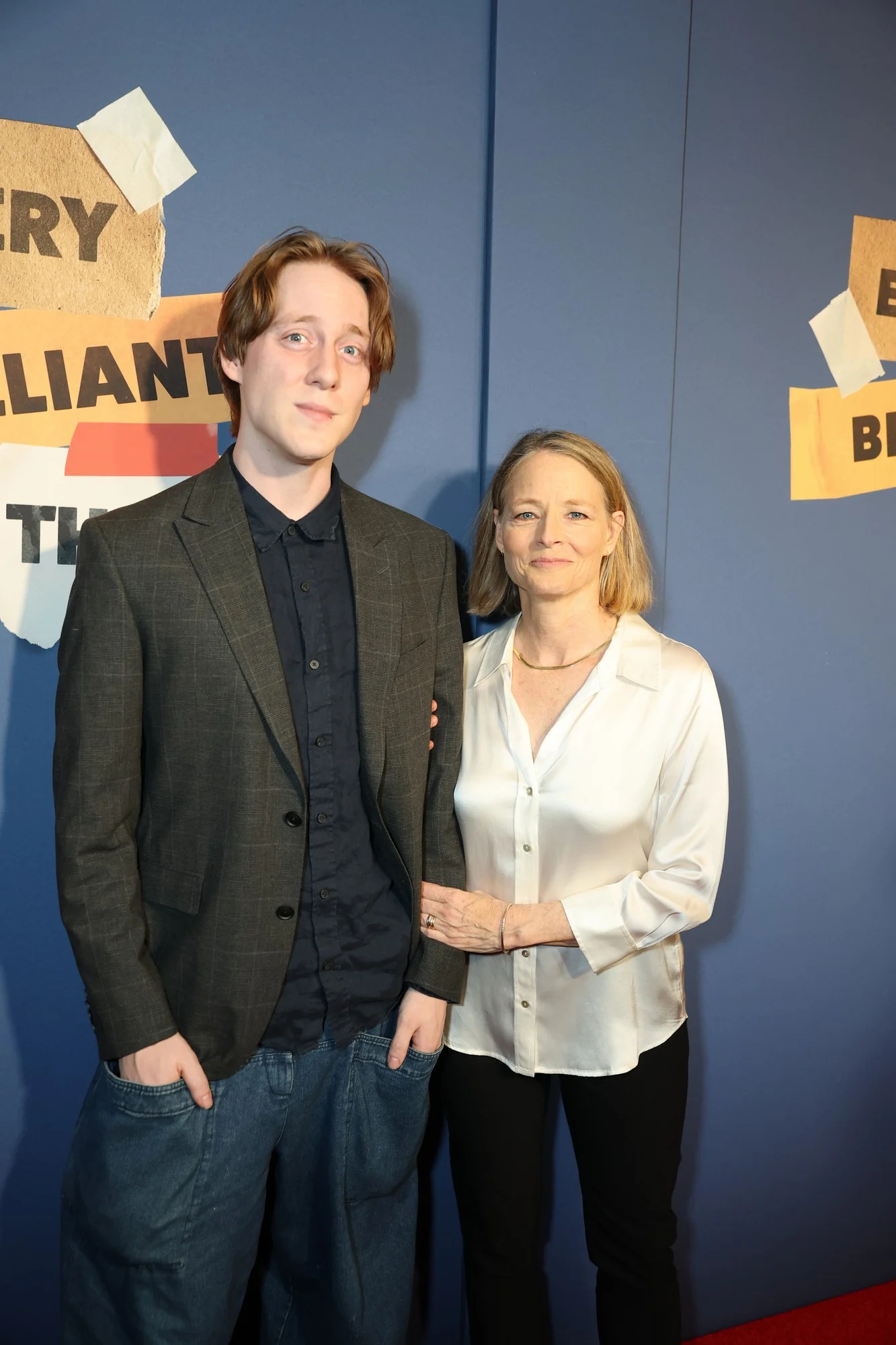 Jodie Foster和大儿子Charles Bernard Foster 2
