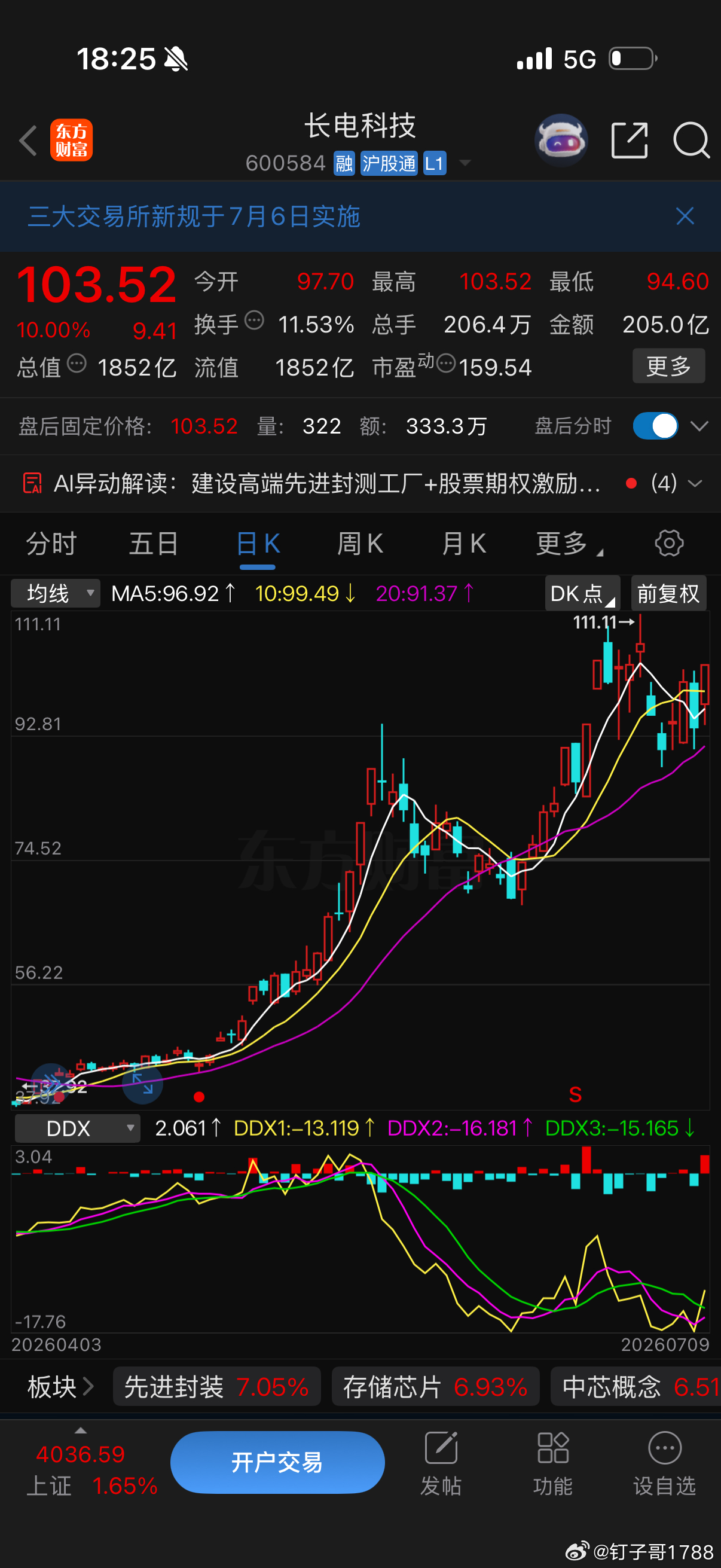 明天3大科技强势连板
