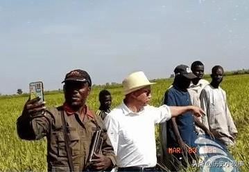 万万没想到！一个贵州农民，在非洲下地干活，旁边站着个扛枪的武警专门保护他。这不是