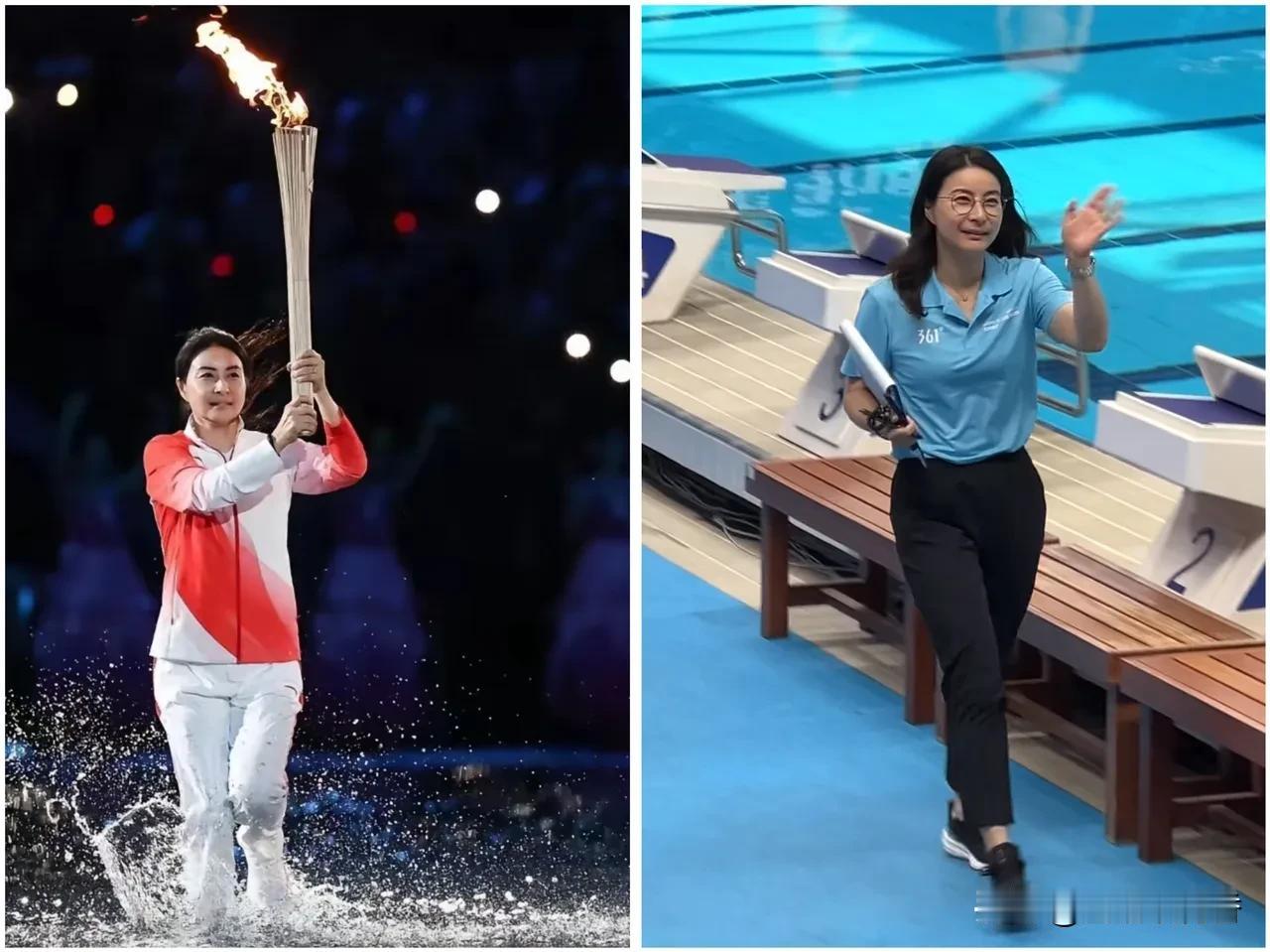 这几天网上都在传郭晶晶当上全运会火炬手的事儿，香港那边好多经常发包照片的名媛们反